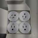 EIGHTREE Smart Plug, WiFi Outlet Works with Alexa & Google Home, Smart Home Socket with Remote Control & Timer Function, 2.4GHz WiFi Only, 4 Packs