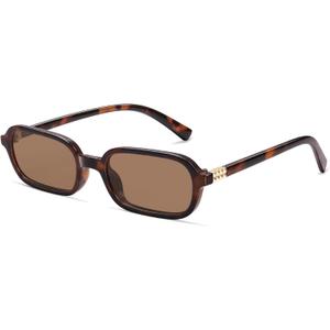 Appassal Retro Rectangular Sunglasses for Women Vintage 2026 Fashion Trendy Funny Small 90s Square Sunnies AP3698