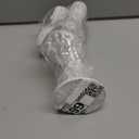 NUPTIO Taper Candle Holders Decor: Set of 3 Wooden Candlestick Holders Mantel Decor - Boho Farmhouse Rustic White