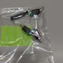 AILTECK Phono RCA Male Plug to AV Screw Terminal Audio Video Connector Speaker Wire to RCA Adapter 4-Pack