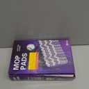 Reusable Mop Pads Compatible with Swiffer PowerMop, Microfiber Mop Pads Replacement Washable Mop Refills Pads for Dry Wet Mop, Spray Mops Pads Floor Mop Head for Hardwood Cleaning, 6 Pack