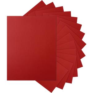 Silunkia 100 Sheets Christmas Red Cardstock 8.5 x 11 Scrapbooking Paper, 200gsm/75lb Premium Dark Red Paper Card Stock for DIY Cards Making, Crafting, Party Decors, Wedding Invitations