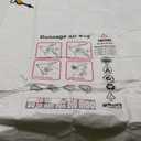 StarBoxes UOffice Freight Saver Dunnage Bag 36" x 66" Inflatable Bag, Poly Woven, White, Valve