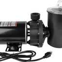 Replacement for Hayward W3SP1580 PowerFlo LX 1 HP Pool Pump, Single Speed Above-Ground Pool Pump 115V 48Y Frame