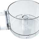 7-Cup Food Processor Work Bowl Compatible with Cuisinart DLC-10 Series,FP-631AGTX-1,NOTE:This bowl features 2 tabs on the top rim of the workbowl