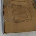 SMARTLINER Custom Fit Floor Mats 3 Row Liner Set Black for 2017-2025 Audi Q7/SQ7