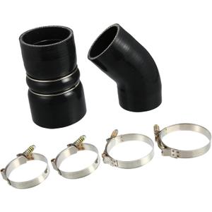 1 Set Intercooler Hose with T Bolt Clamps Kit for Ford F250 F350 2003 2004 2005 2006 2007 Only 6.0L Diesel Engine No.6C3Z6C640B Auto Replacement Parts