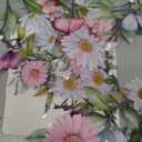 SUNBEAUTY 2Pcs Butterfly Daisy Garland Banner Reusable Waterproof Wildflower Garland 13ft for Enchanted Garden Woodland Birthday Baby Shower Bloom Tea Party Wedding Mother's Day Backdrop Decorations