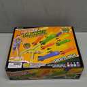 Rocket Launcher Power Air Toy Set with 10 Multi-Color Foam Rockets Launch Pad, Outdoor Activity Game