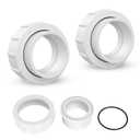 2 Half Union Adapter for Pentair Replaces PKG188 Mastertemp 400, 200, 250 and All Max-E-Therm Heaters - PLDE Filter - Pumps and More - Set of 2