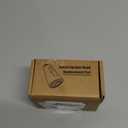 Stainless Steel Pull Down Spray Head Replacement with 15 Adapters, NSF/ANSI/CAN 61 & CUPC Certified 3-Function Kitchen Faucet Nozzle, Compatible with Moen, Delta, Kohler Faucet, Brushed Nickel