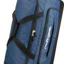 Pacific Gear Duffel Bag with Rolling Wheels, Navy, 21"