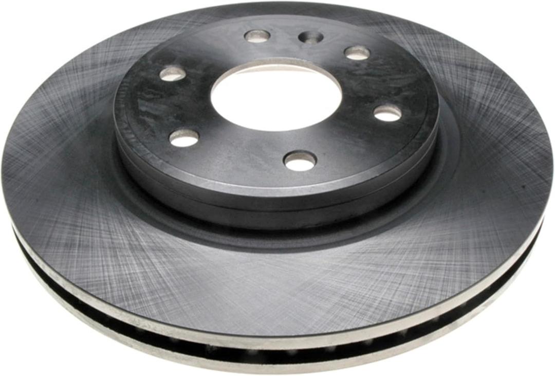 ACDelco Silver Non-Coated Front Brake Rotor 18A2497A | GM 19294180 Brake Rotors for Select Buick Enclave, Chevy, Chevrolet Traverse, GMC Acadia, Saturn, and more