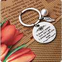 5 x Mother's Day Keychain Gift from Daughter Son for Mom, Mom Keychain Gifts for Valentine's Day Birthday Christmas