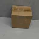 4 Inch Round Air Vent, HG Power Aluminium Alloy Louver Grille Cover, Soffit Vent with Built-in Screen Mesh for Bathroom Kitchen Office Ventilation, 3.74,2-Pack, Black