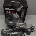 Mueller Multistick 800W 4-in-1 Immersion Blender Handheld, 12 Speed Hand Mixer - Turbo Boost, Heaviest Duty Copper Motor, Titanium Blades Hand Blender, Milk Frother Wand, Whisk, Beaker, Chopper, Grey