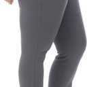 Rekucci Curvy Woman Ease into Comfort Skinny Plus Size Pant w/Tummy Control, 22W