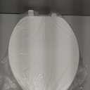 Bemis 170 Durable Plastic Toilet Seat, Elongated, White