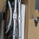 Medline Shower Chair Seat with Padded Armrests and Back, Heavy Duty Shower Stool for Bathtub, Slip Resistant Shower Seat with Adjustable Height, Shower Bench for Inside Shower with 350 lb Capacity (White)