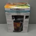 Nostalgia 3-Quart Iced Tea & Coffee Brewing System With Double-Insulated Pitcher, Strength Selector & Infuser Chamber, Also Perfect For Lattes, Lemonade, Flavored Water, Black
