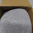 SZXYX Travel Pillows - 100% Pure Memory Foam Neck Pillow for Airplanes, Comfortable Breathable Cover, 360 Support Stowable Pillows for Sleeping, Car, Airport Travel Essentials Dark Grey