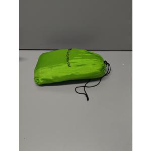 SYLVROAM Beach Blanket Waterproof, Sand Proof Mat with Portable Bag for Picnic, Nylon Mat, Quick Drying, Lightweight with 4 Stakes & 3 Water Bags, Use as Children's Pool (Green)