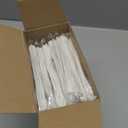 80 Pcs Linen Cocktail Napkins Bulk 6 x 6 Inch Cloth Hemstitch Fabric Napkins for Party Wedding Bar Beverage Coffee Dessert (White)