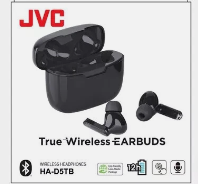 JVC HA-D5TB Gumy Mini Bluetooth 5.1 True Wireless Earbud Black