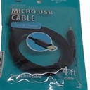 4Ft Micro USB Cable Sync & Charge, Pack Of 3