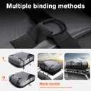 Waterproof Rooftop Cargo Carrier Bag, 100% Waterproof Sealing with Anti-Slip Mat, Fits Vehicles with or Without Roof Rack, 21 Cubic Feet