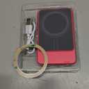 Selfie Monitor Screen for iPhone 7-16 Series, Secure Private Wireless P2P, 4K/1080p Magnetic Back Camera Vlog Monitor with 164FT Range for YouTube TikTok Live Streaming