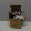 Brightown Outdoor String Lights, 50FT 18+1 LED ST38 LED Patio Lights Shatterproof, Dimmable IP65 Waterproof Connectable Hanging Outdoor Light for Backyard, Porch, Deck, Balcony (Black)