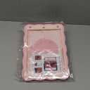 Case for iPad 9th Generation Case / 8th Gen / 7th Gen 10.2 Inch 2021 2020 2019, Heavy Duty Shockproof Protective Cover with Pencil Holder [360 Rotate Strap] & Stand, Pink