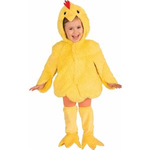 Rubies Plush Chicken Costume for Toddlers, Unisex Toddler S