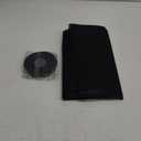 MAGZO Magnetic Screen Door Fits Door Size 38 x 82 Inches, Screen Size 40 x 83 Inch Reinforced Side Opening Mesh Curtain Polyester Heavy Duty Screen with Full Frame Hook&Loop-Black