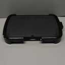 Brentwood TS-821 Non-Stick Electric Griddle with Drip Tray, Adjustable Temperature, and Cool Touch Handles, 16 x 10 Inch, Black