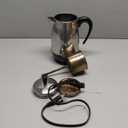 Farberware Electric Coffee Percolator, Stainless Steel Basket, Automatic Keep Warm, No-Drip Spout, 8 Cup