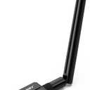 Long Range USB Bluetooth 5.3 Adapter for Desktop PC - 328FT Wireless Transfer for Mouse, Keyboard, Headphones - Win11/10/8.1 Support (Black)