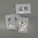 Pure White Classic Beadboard Wall Plates,Light Switch Covers,Electrical Outlet Covers, Switch Plates of Various Combination, Nature Bamboo Fiber Wall plate (1 Gang Duplex 4 Pack)