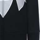 Marvel Venom Boys Zip Up Hooded Sweatshirt for Little Kids to Big Kids (6, Black)