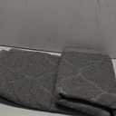 WePet Cat Litter Box Mat, Kitty Premium PVC Pad, Durable Trapping Rug, Phthalate Free, Urine-Resistant, Scatter Control, XXL 47 x 36 Inch, Grey