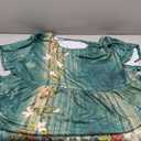 IN'VOLAND Plus Size Maxi Dresses for Women Summer Petal Short Sleeve Dress Casual Loose Flowy Long Sundress with Pockets, XL