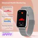 FITVII Slim Fitness Tracker with Blood Oxygen, Blood Pressure, 24/7 Heart Rate and Sleep Tracking, IP68 Waterproof Activity Trackers and Smart Watches with Step Tracker, Pedometer for Women Men