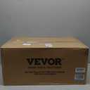 VEVOR Push Lawn Sweeper, 21inch Leaf & Grass Collector, Heavy Duty Thickened Steel Durable to Use with Large Capacity 3.5 cu. ft. Mesh Collection Hopper Bag, 2 Spinning Brushes