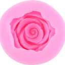 3 x 3D Flower Silicone Molds Bloom Rose Silicone Molds Peony Molds For Soap Making Chocolate Candy Polymer Clay Gum Paste Cake Decorating Set of 4