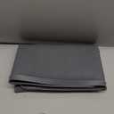 Under Sink Mat, 34" x 22" Silicone Kitchen Cabinet Tray, Waterproof & Flexible Under Sink Liner for Kitchen Bathroom and Laundry Room (Gray)