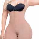 Sonryse Shapewear for women Fajas Colombianas Moldeadoras | Stage 2 Faja Control Shapewear after Tummy Tuck and Liposuction (Small, Mocha - Mid Tight 2 Levels Closure - 211bf)