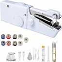 Handheld Sewing Machine, Mini Hand Sewing Machine Portable for Beginners with Charging, Easy To Use, Suitable for Sewing Clothes, Family Travel, DIY