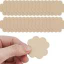 DELOGRIN 30pcs Needle Puller Rubber Needle Gripper for Hand Sewing Needles 2mm Thick Hand Embroidery Supplies Kit Needles Puller for Heavy Weight Material and Multiple Layers of Fabric (Big Flower)