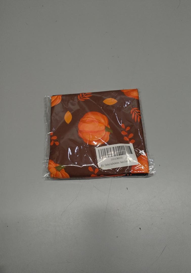 Thanksgiving Dog Bandana, Pumpkin Turkey Dog Thanksgiving Scarf Buffalo Plaid Printing Adjustable Bandana for Small Medium Large Dogs : Pet Supplies